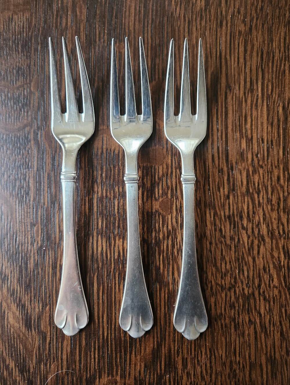 Towle Chelmsford Salad Forks Vintage 70's Set of 3 EUC $40